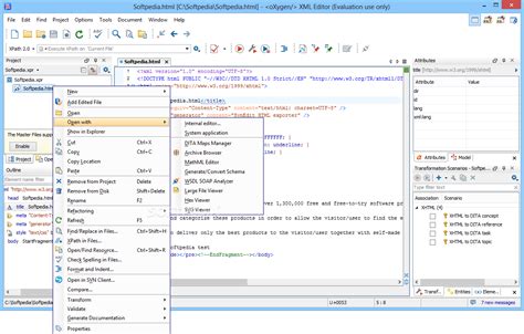 The Required Tools for Designing XML Schemas and Transformation Pipelines. . Oxygen xml editor
